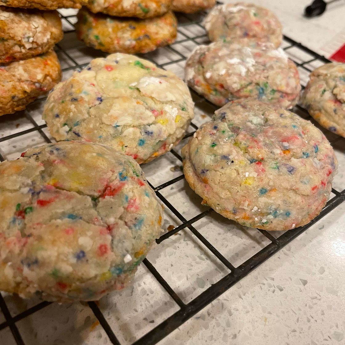 Christmas Gooey Butter Cookies