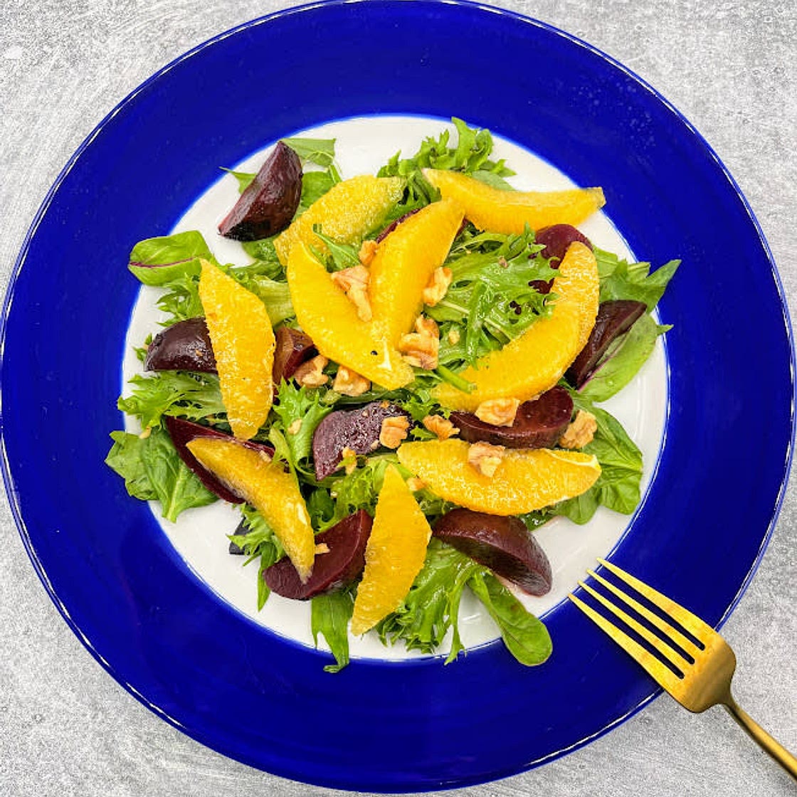 Beets and Orange Salad