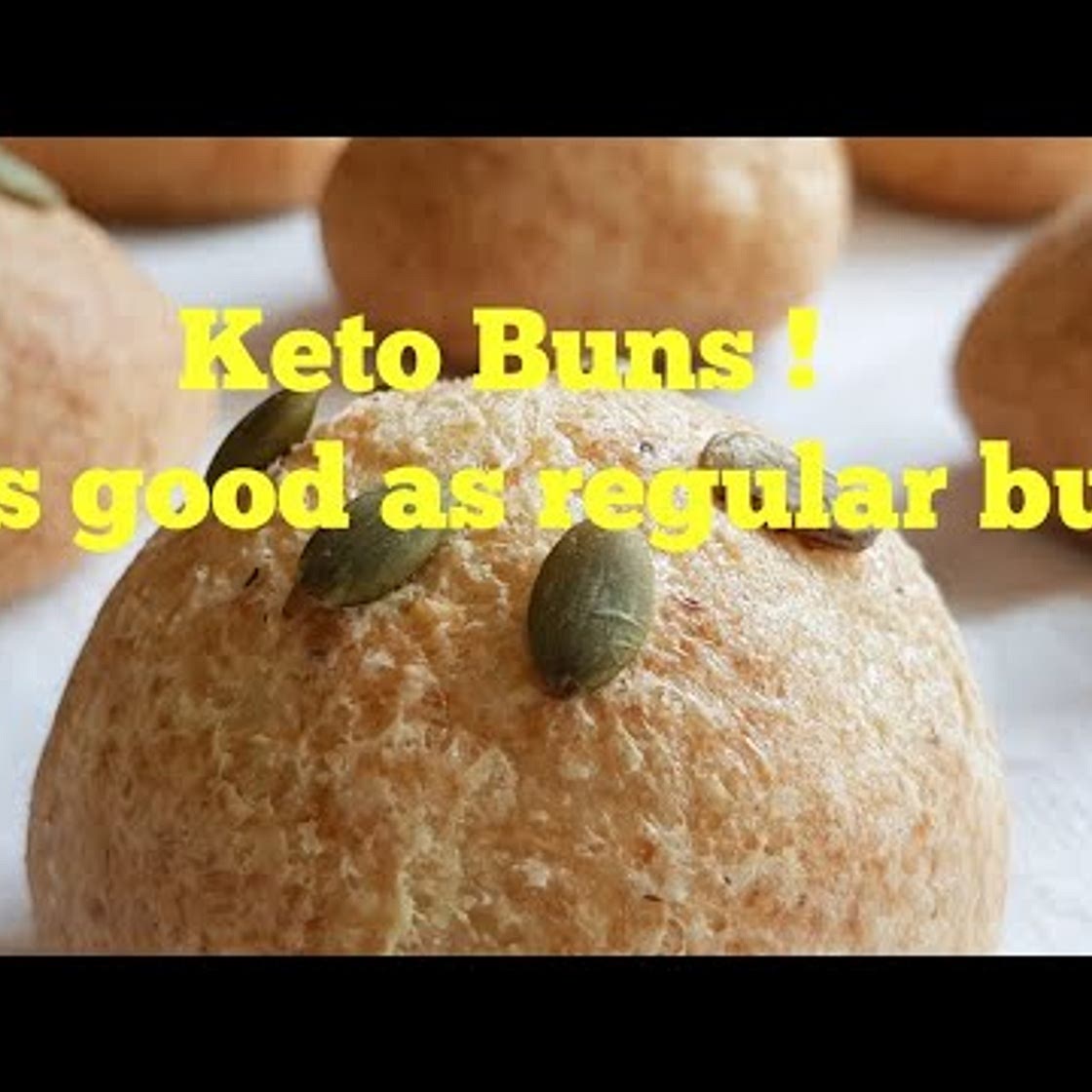 HOW TO MAKE DELICIOUS KETO BUNS IN 10 MINUTES