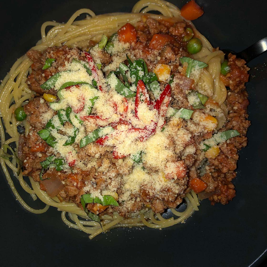 Spaghetti bolognese 
