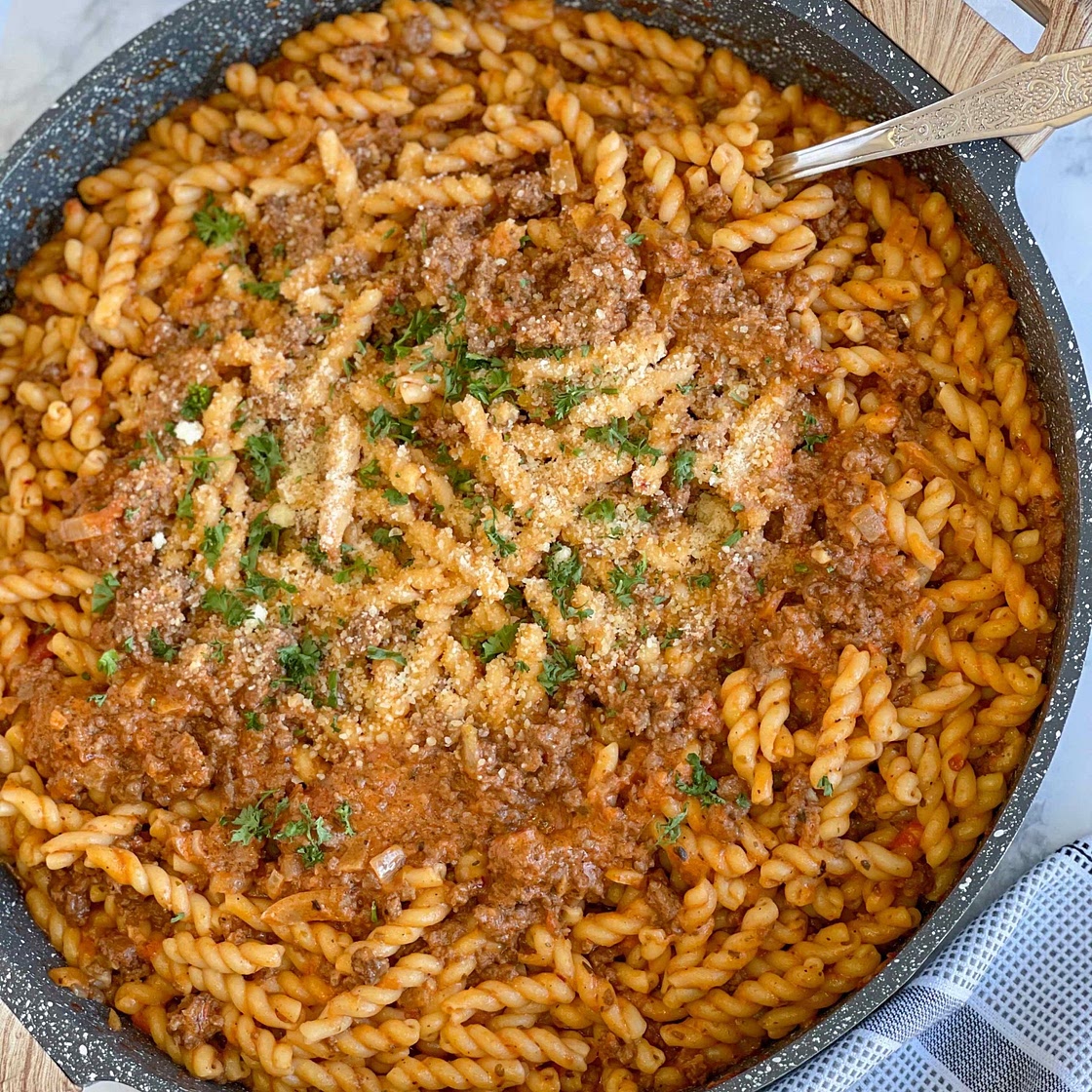 Simple and delicious pasta 