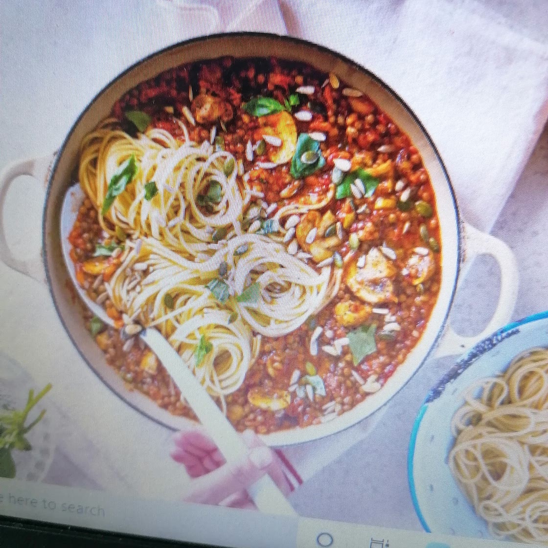 Lentil ragu