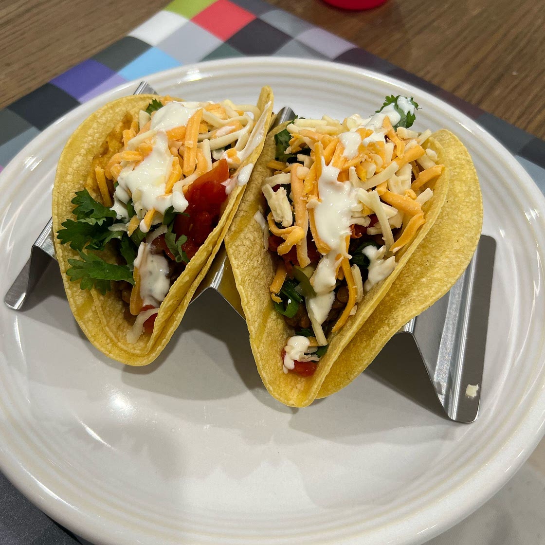 Instant Pot Lentil Tacos