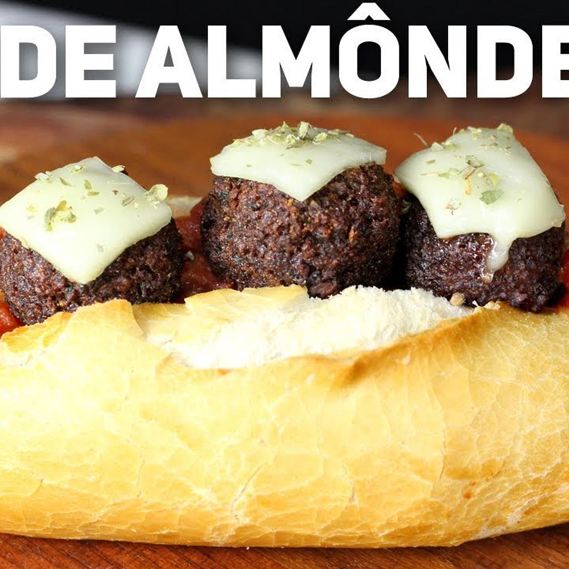 Almôndegas de Soja Vegana