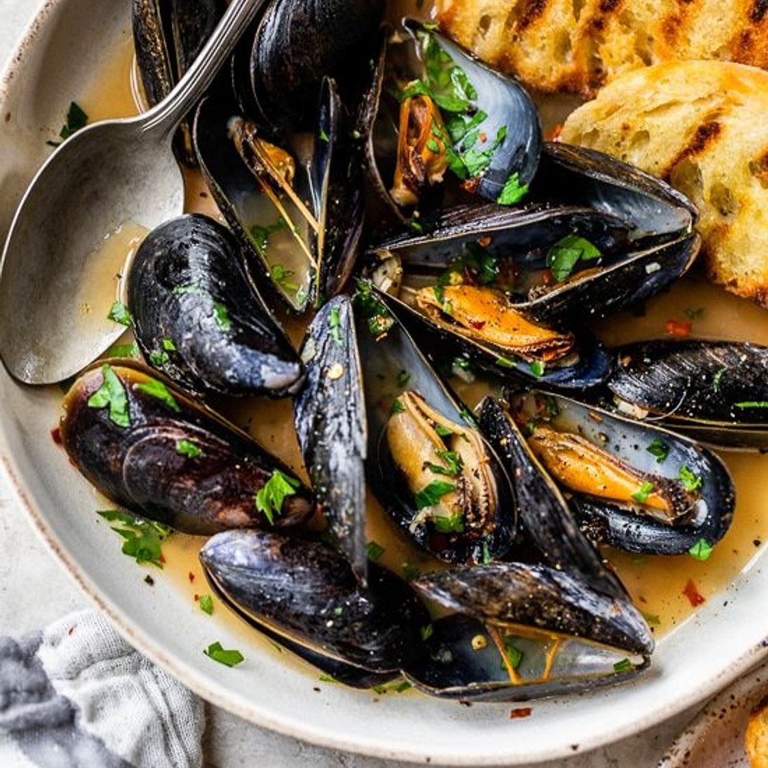 Drunken Mussels