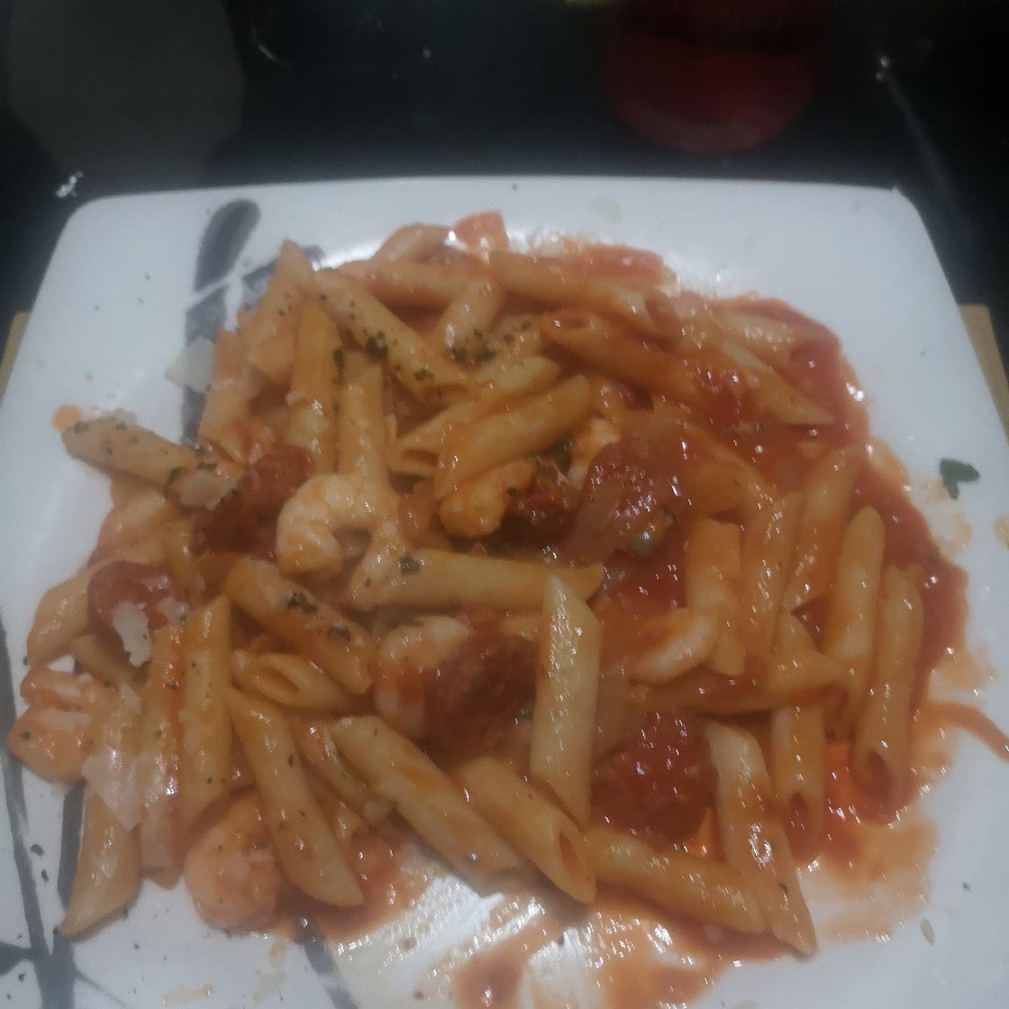CHILLI PRAWN CHORIZO PENNE