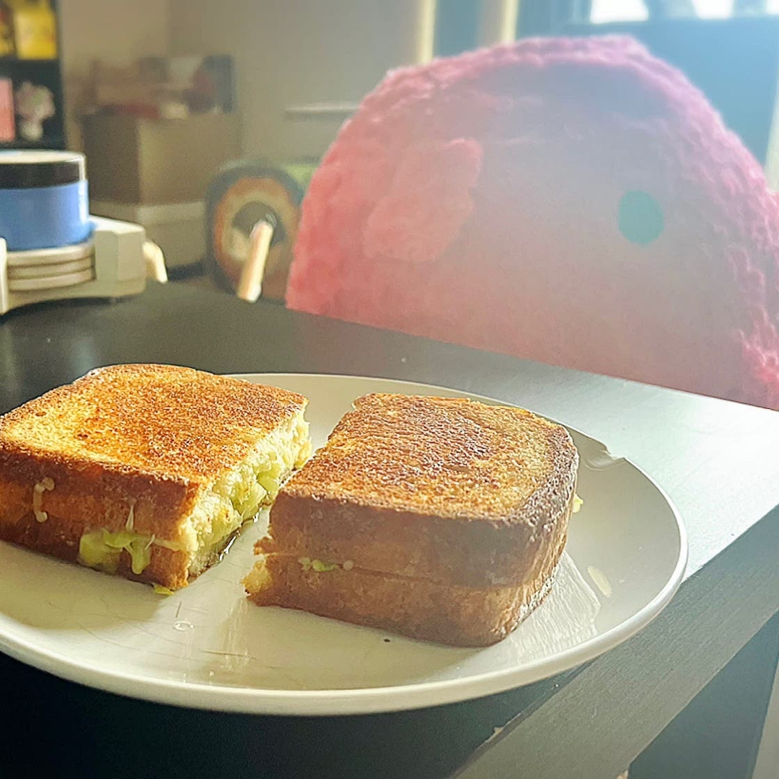Leek and Gruyere Grilled Cheese