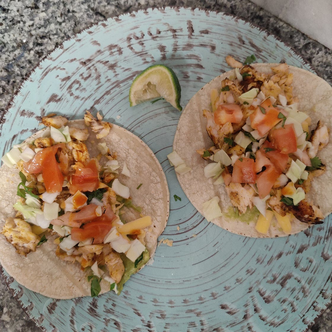 Quick and easy tilapia fish tacos
