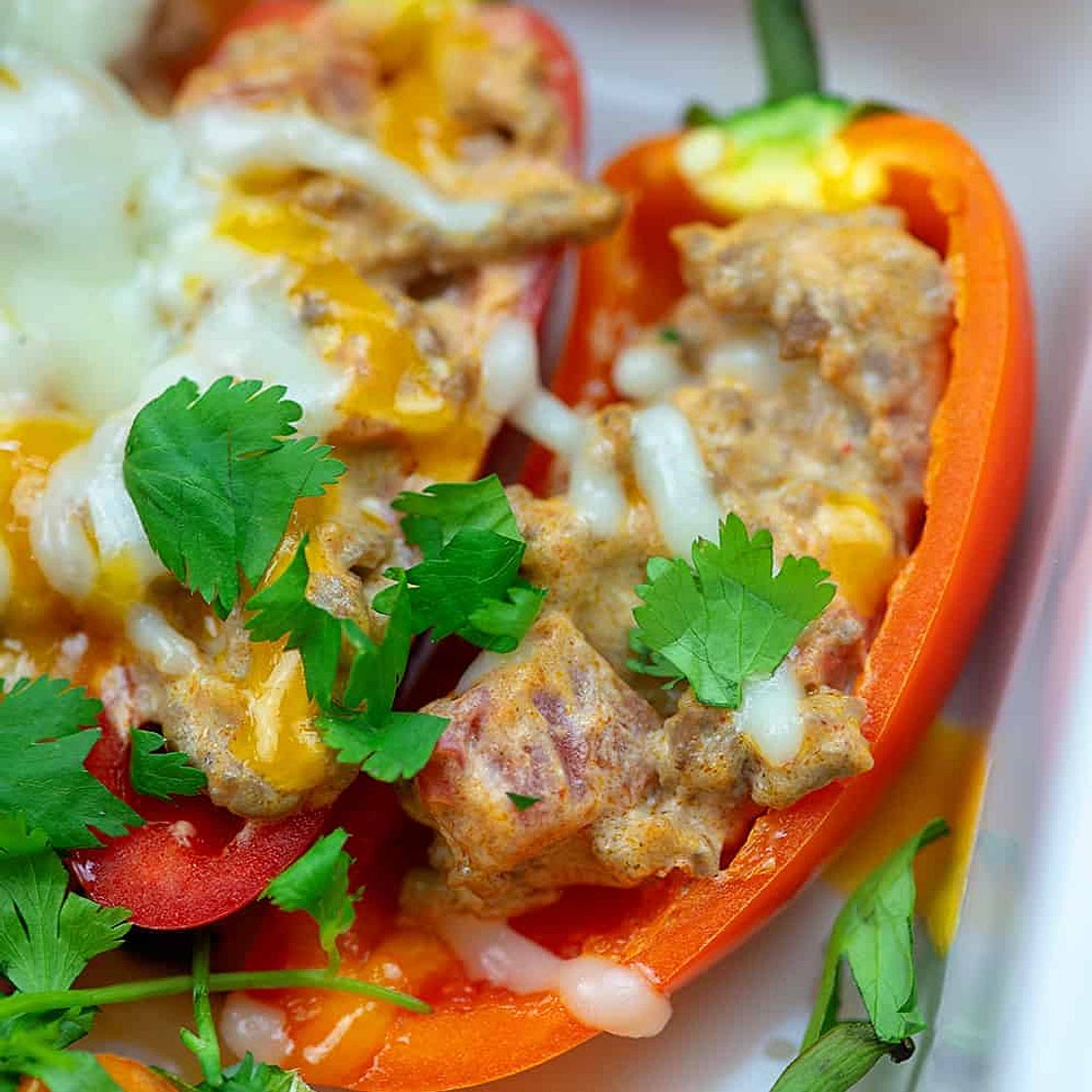 Taco Stuffed Mini Peppers