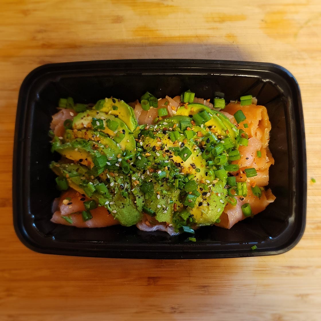 Salmon Protein plate