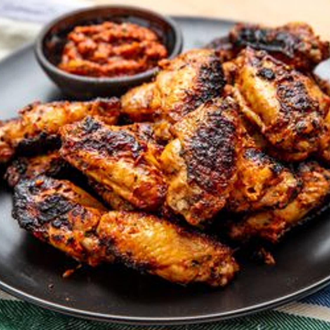 Grilled Turkish-Style Chicken Wings