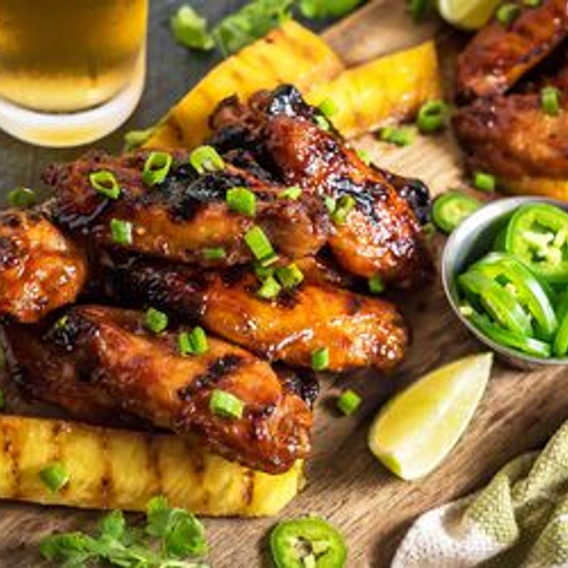 Grilled Turkish-Style Chicken Wings