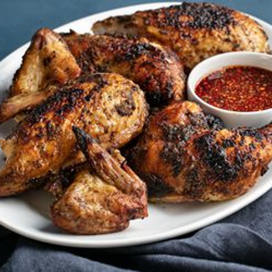 Grilled Turkish-Style Chicken Wings