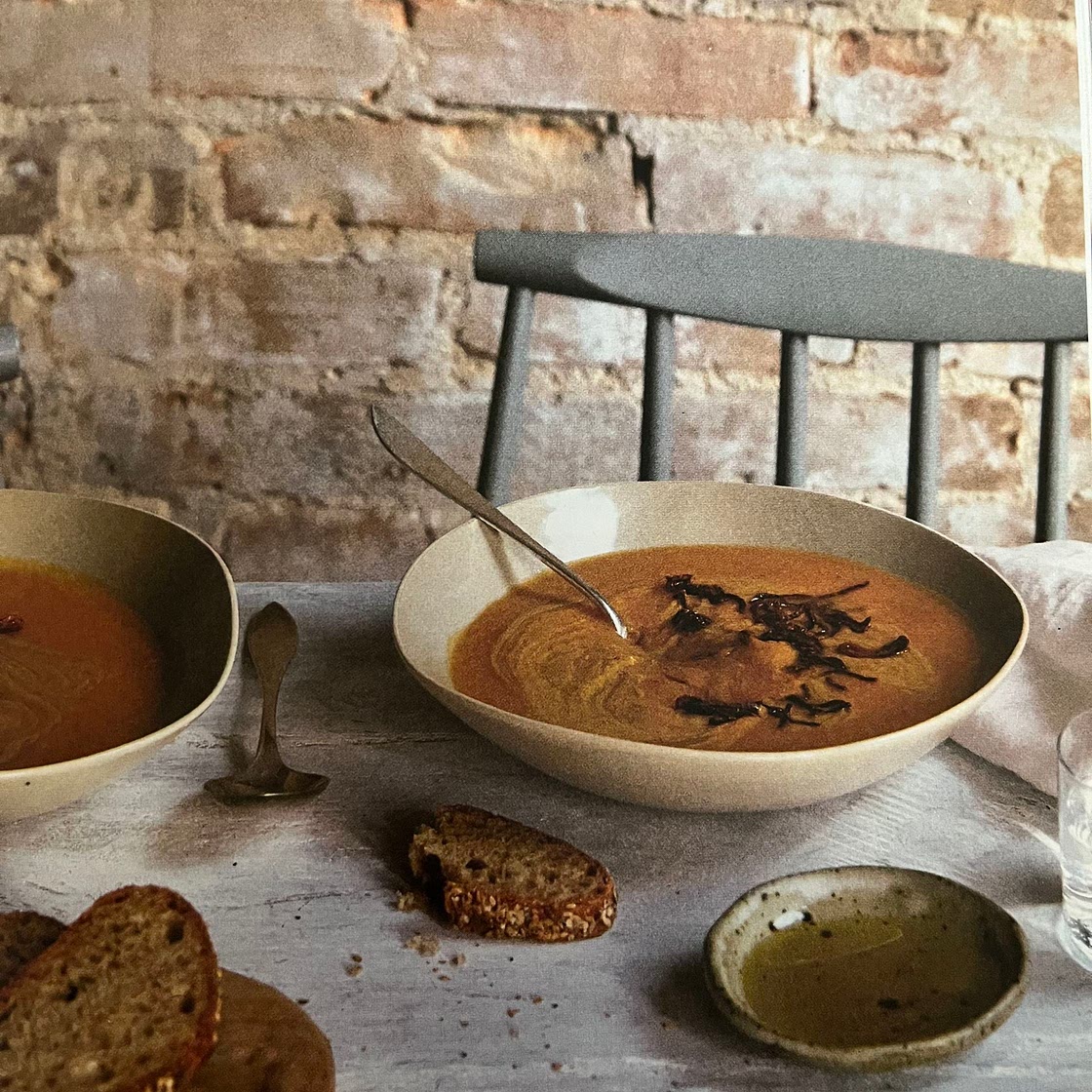 Sweet Potato and Tahini Soup