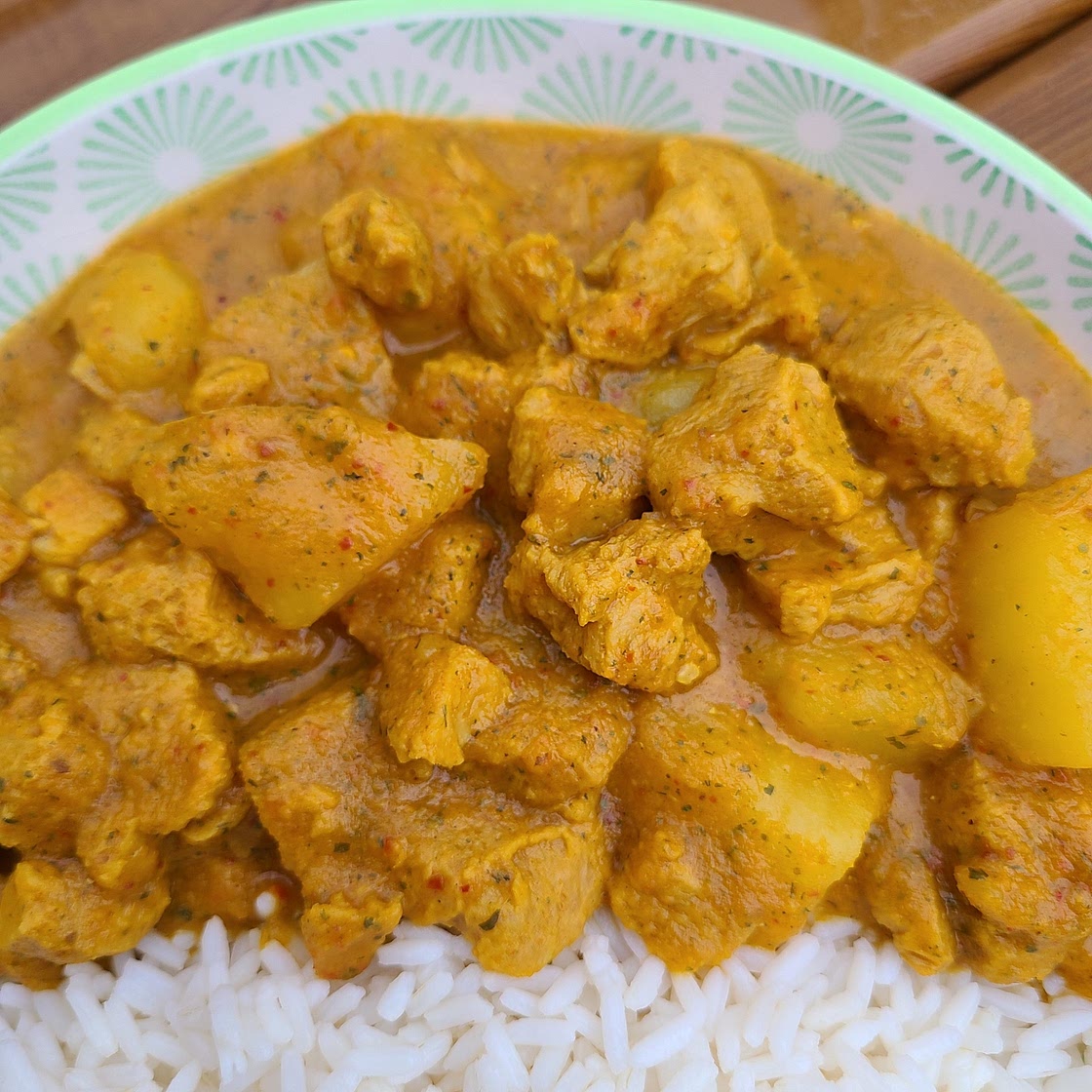Chick'n & Potato Curry