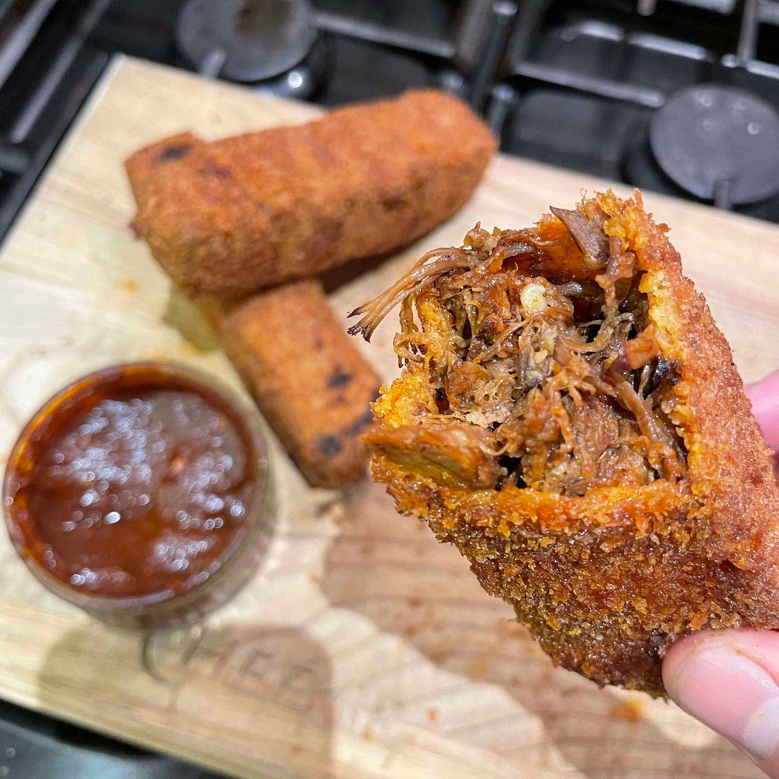 Breaded Boneless Birria Beef Ribs
