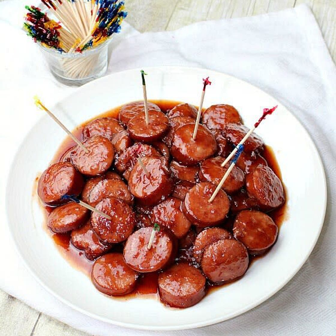 Sweet and Spicy Sausage Rounds
