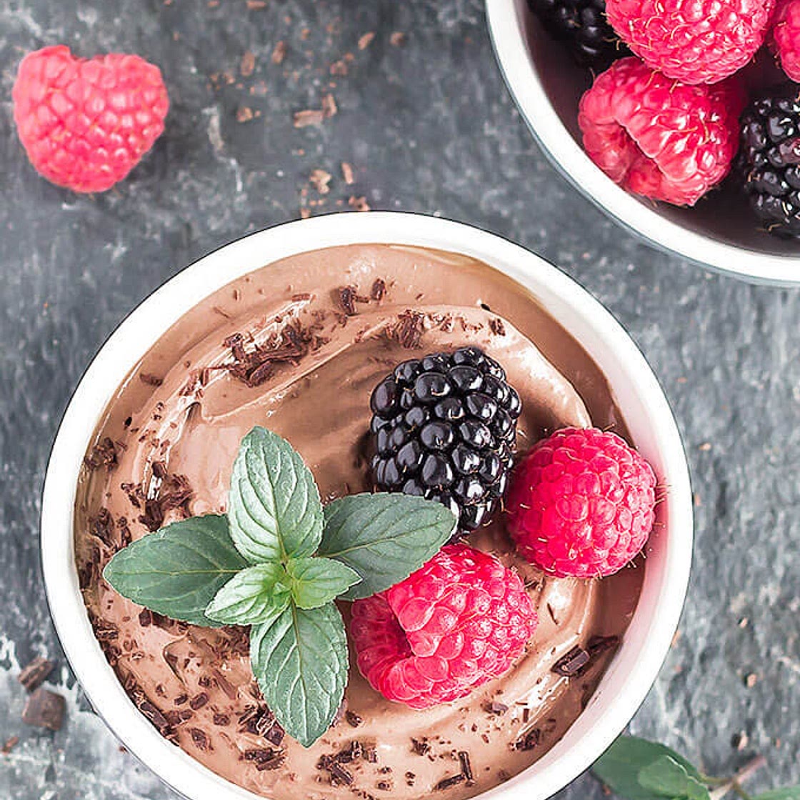 Quick and Easy Vegan Chocolate Tofu Pudding