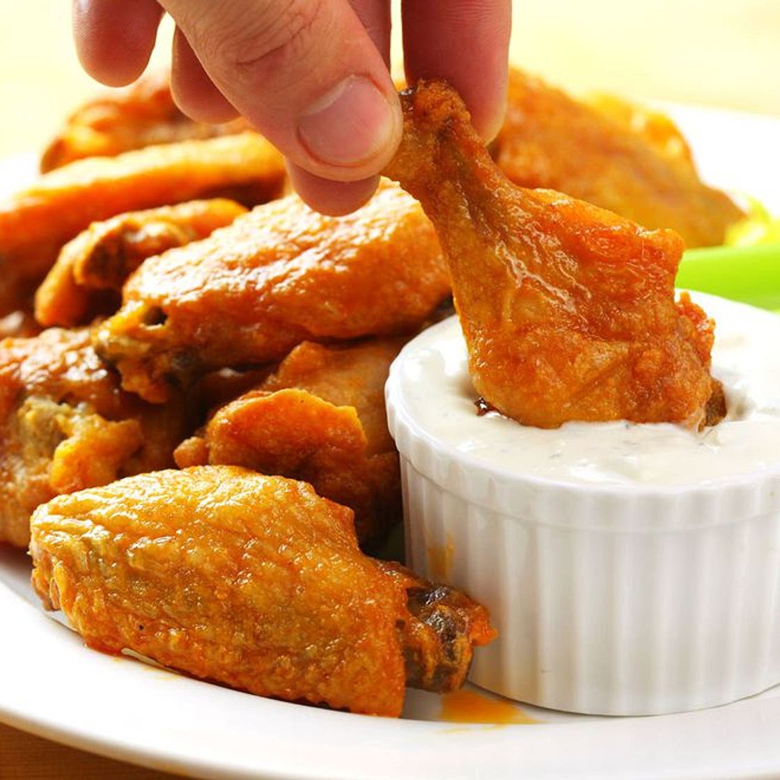 The Best Oven-Fried Buffalo Wings Recipe