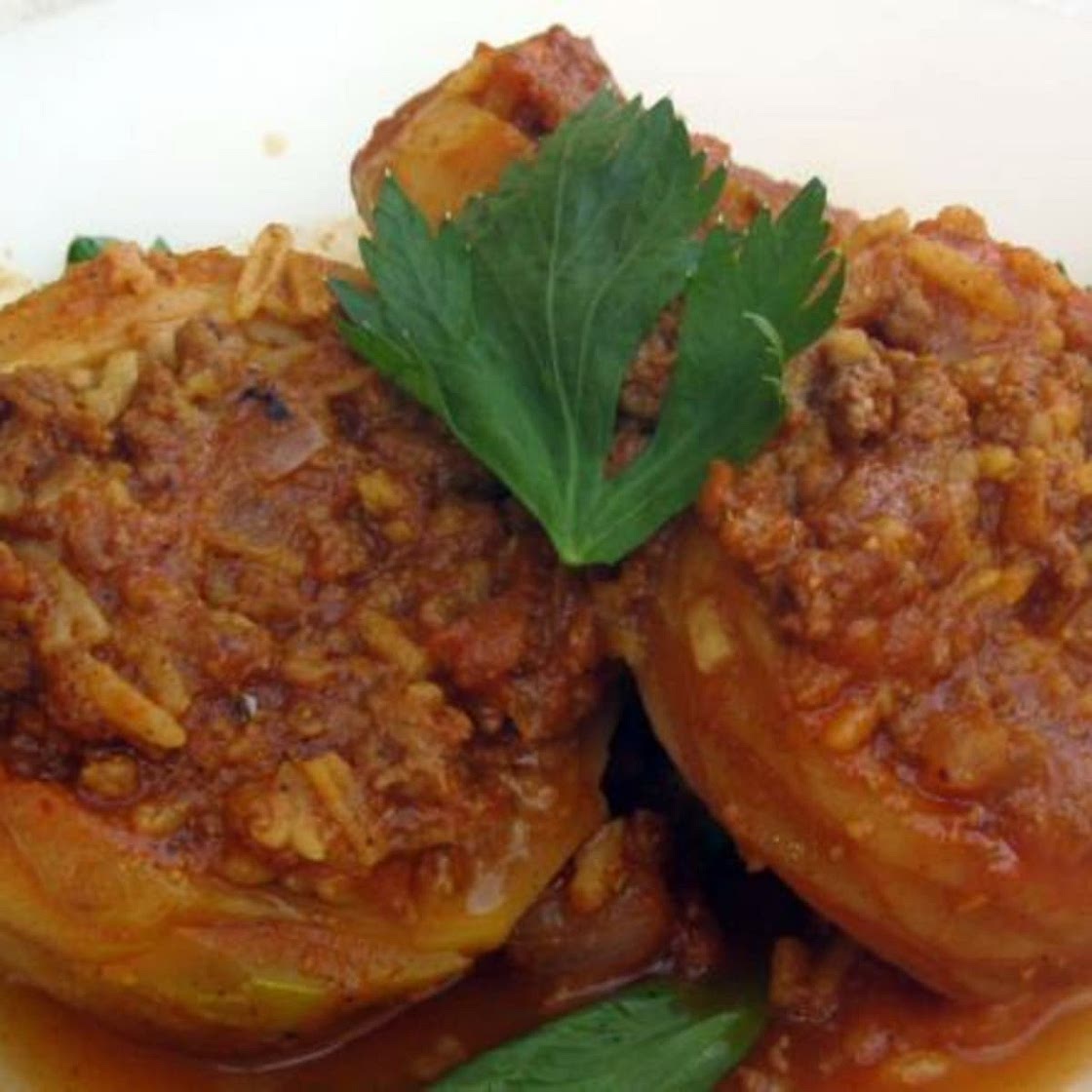 Moroccan Beef Stuffed Artichokes