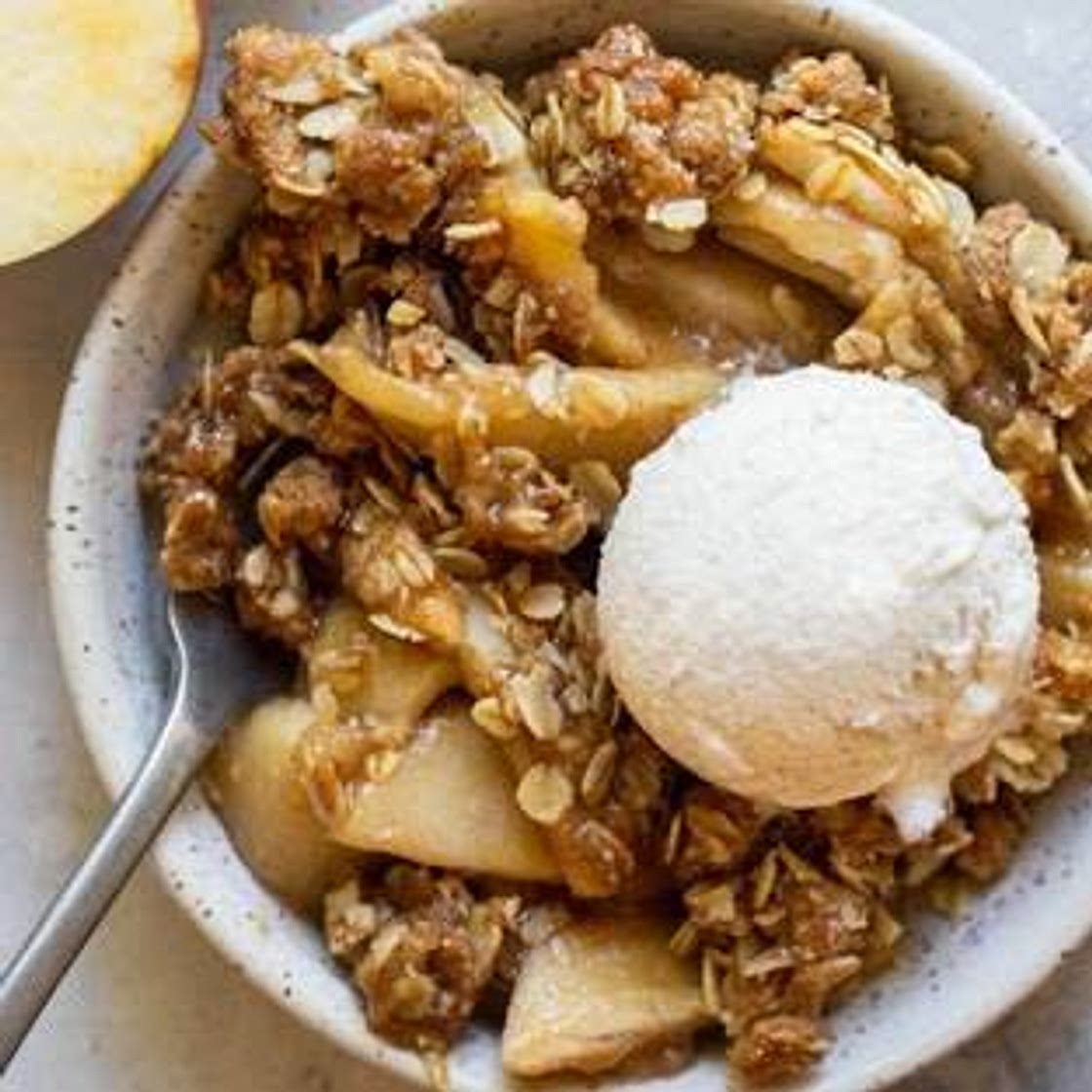 Old-Fashioned Apple Crisp