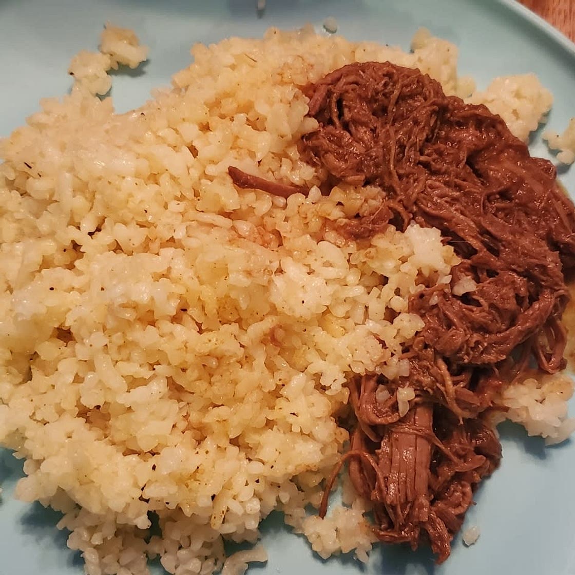 Italian Pot Roast & Parmesan Risotto