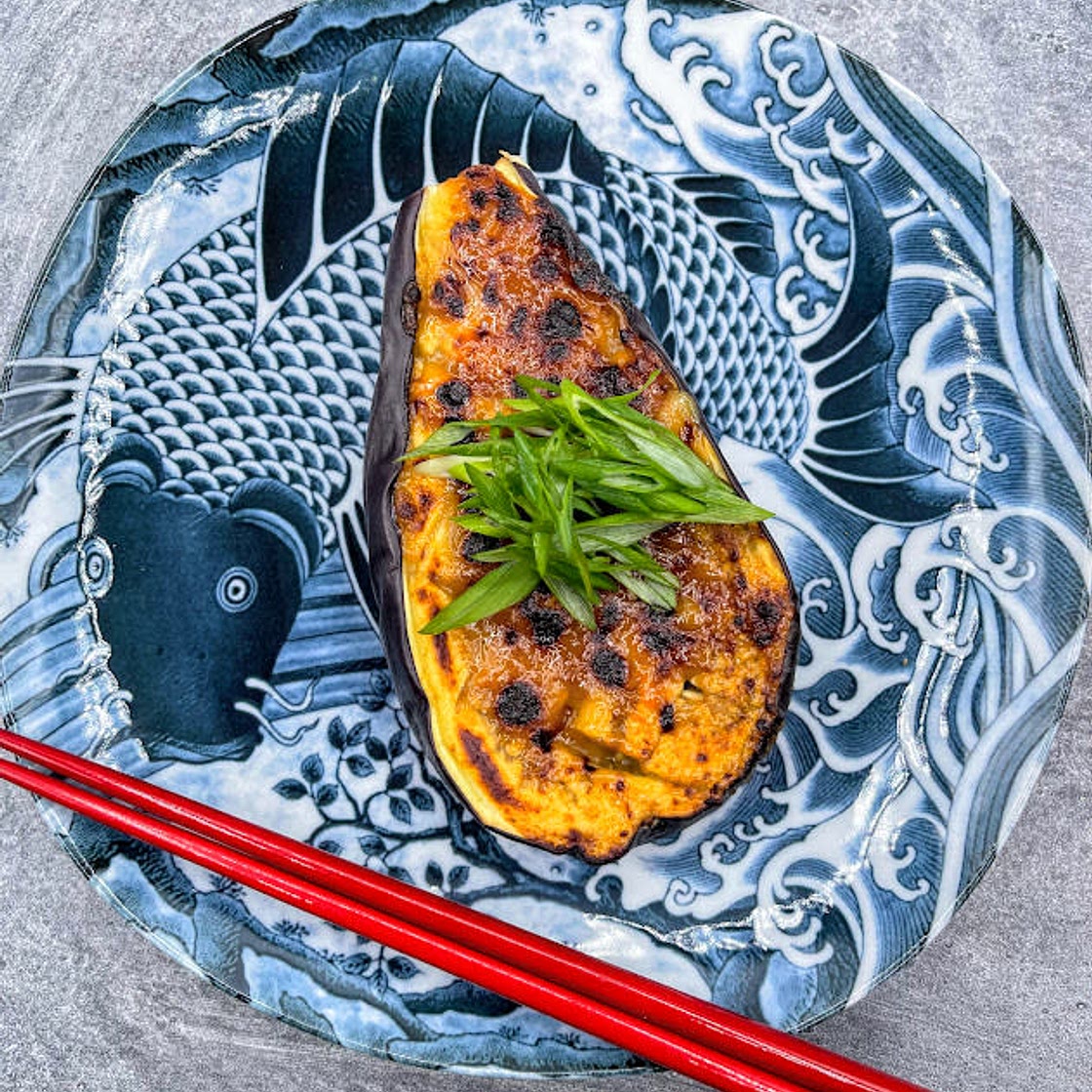 Miso Glazed Eggplant