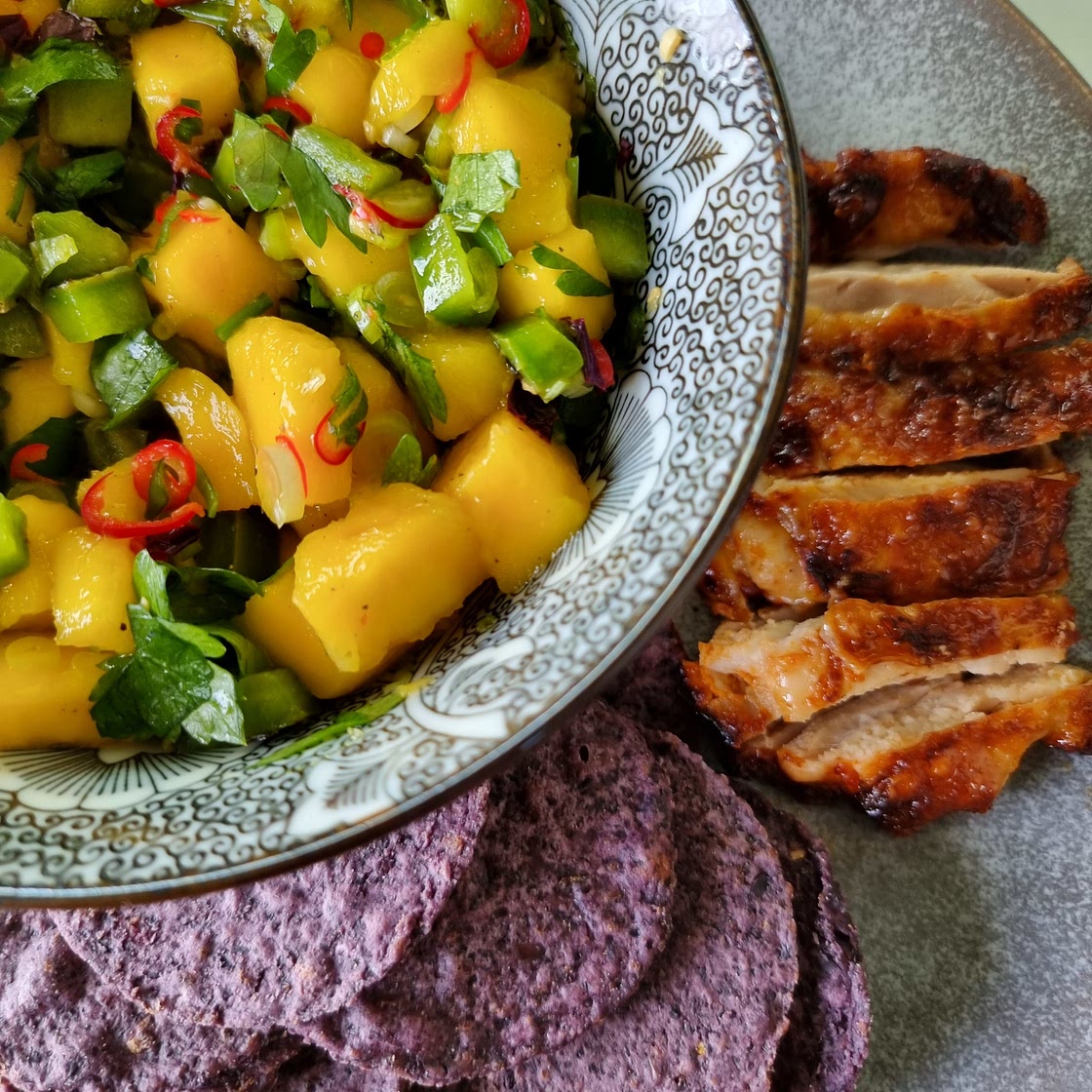 Summer mango salsa