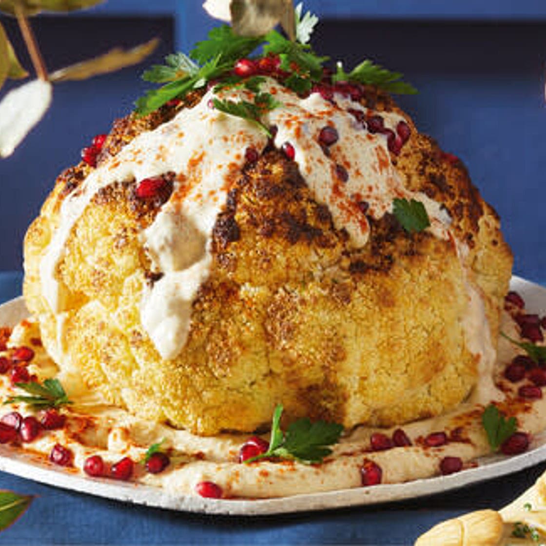 Festive roast Cauliflower