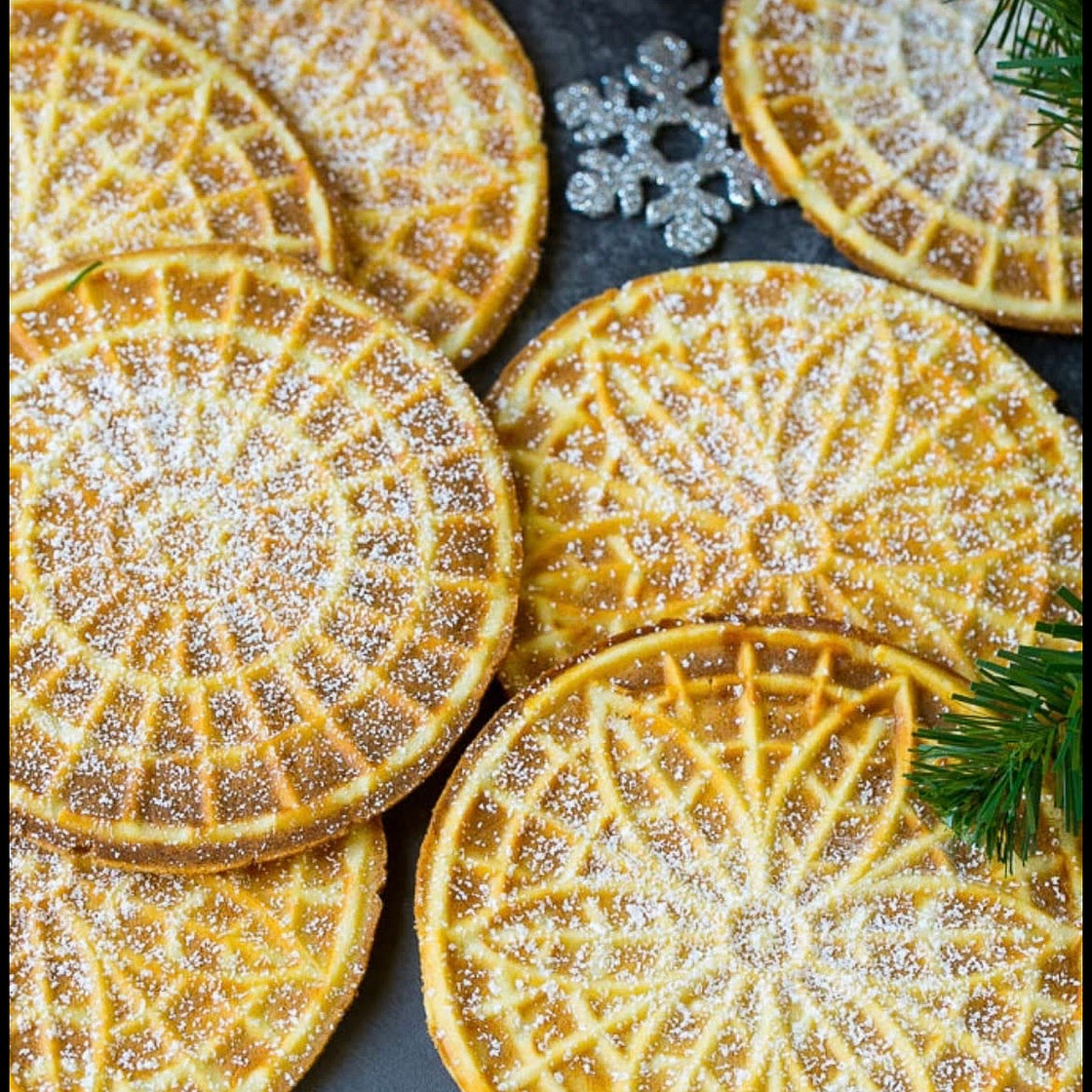 Home made pizzelle
