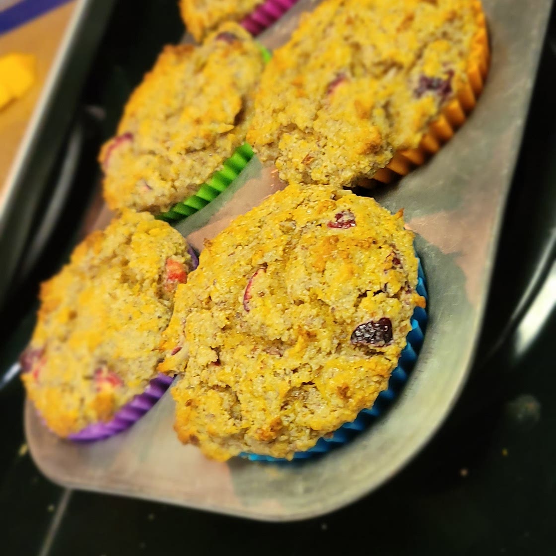 Cranberry Butternut muffins