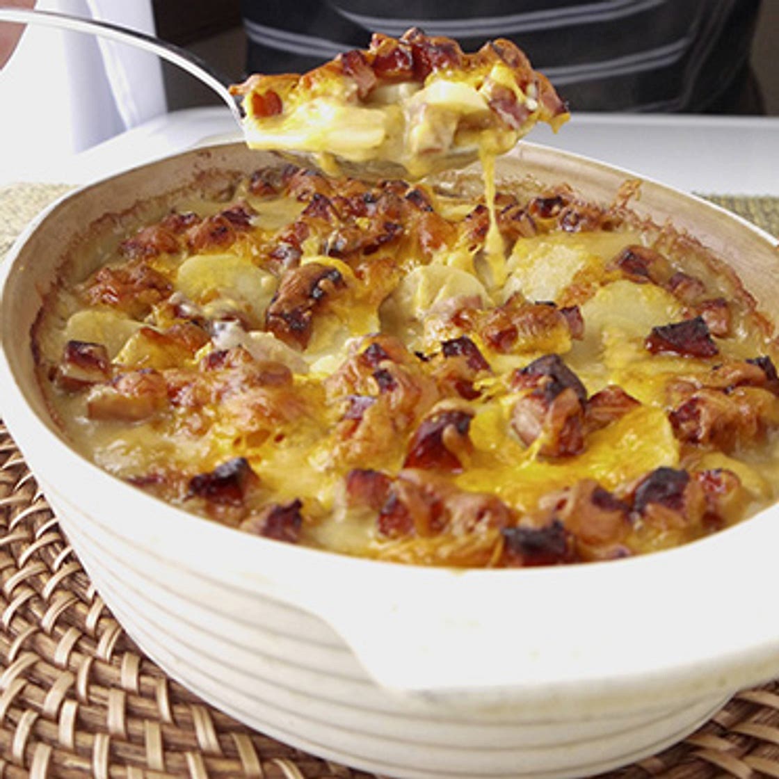 Scalloped Potatoes with Sausage Recipe