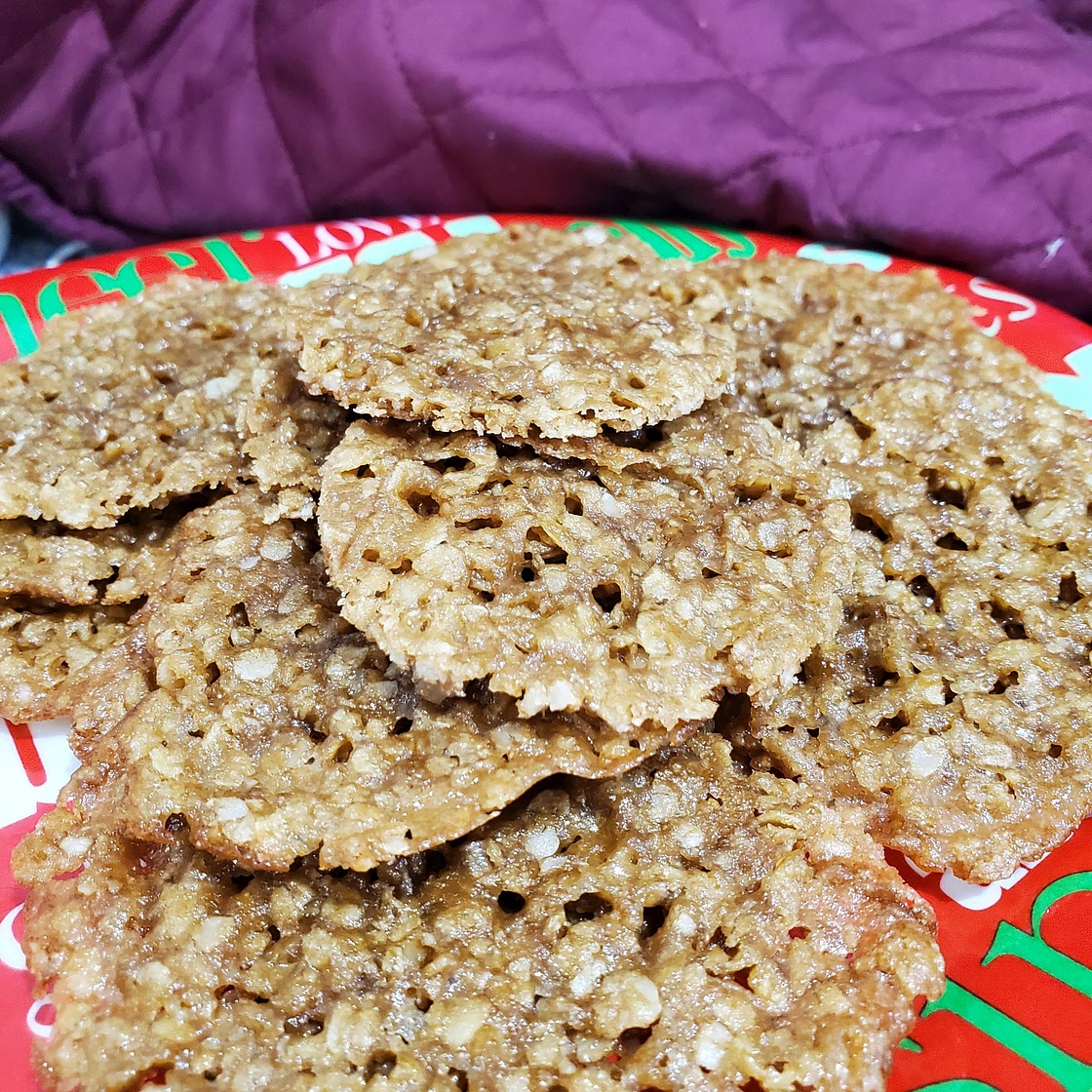 Oatmeal Lace Cookies