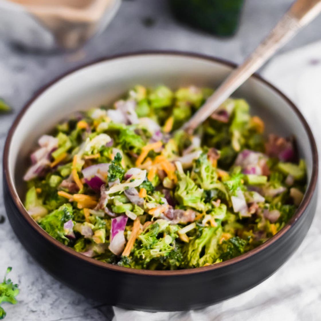 Greek Yogurt Broccoli Salad