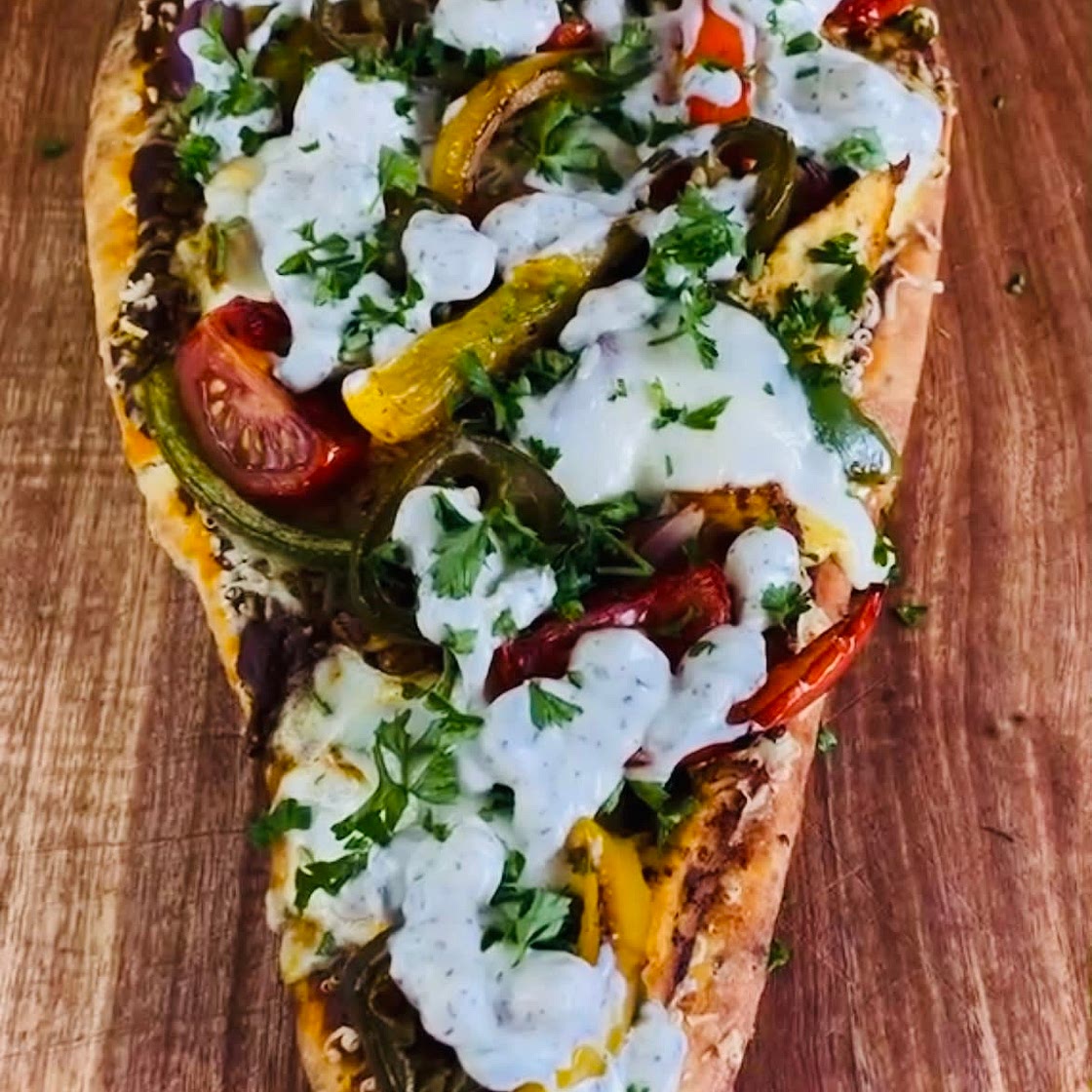 Naan Tikka Pizza 