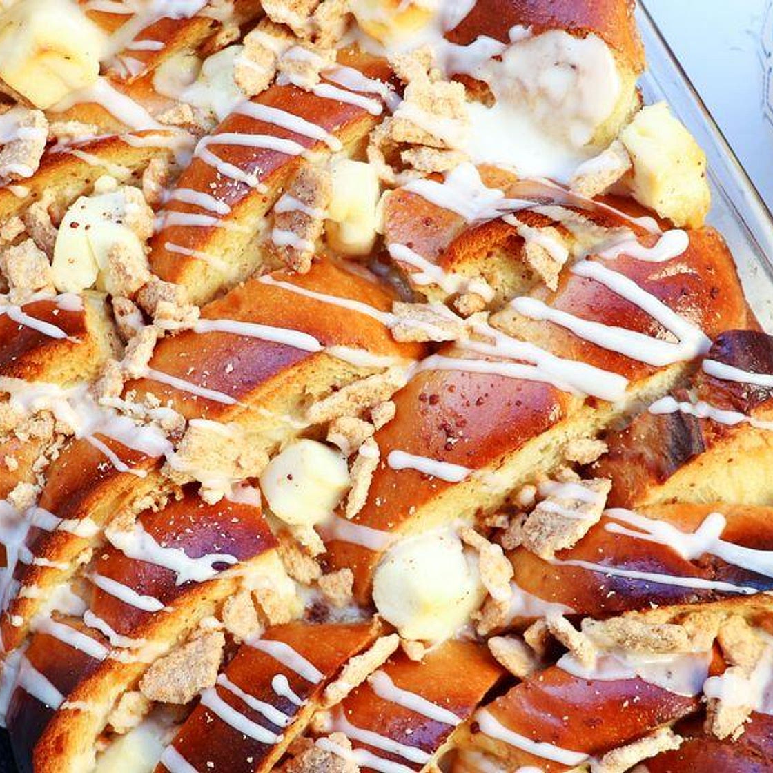Cinnamon Bun French Toast Casserole, The Ultimate Make-Ahead Brunch