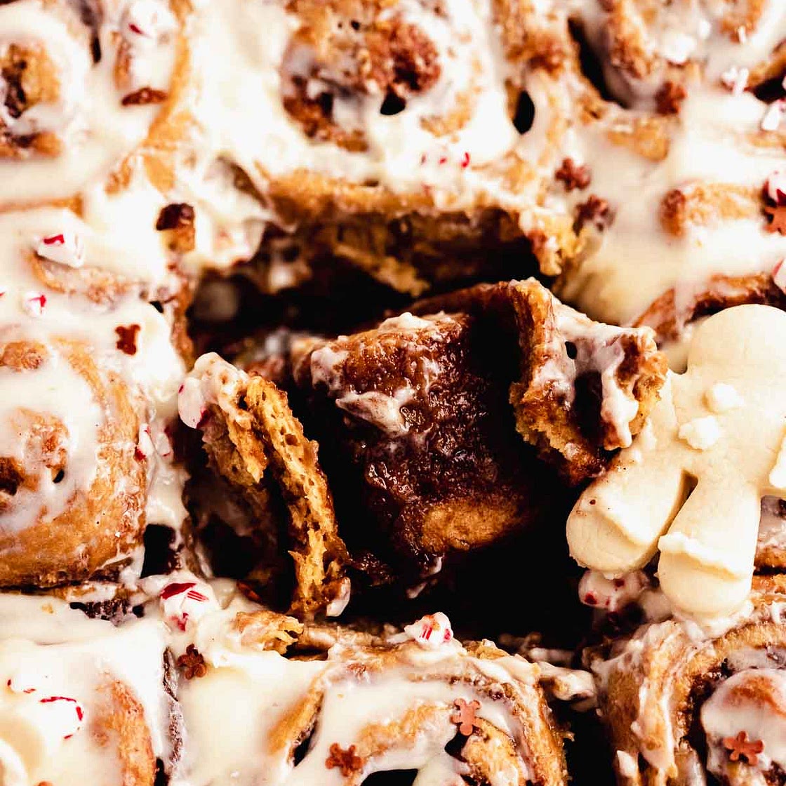 Gingerbread Cinnamon Rolls