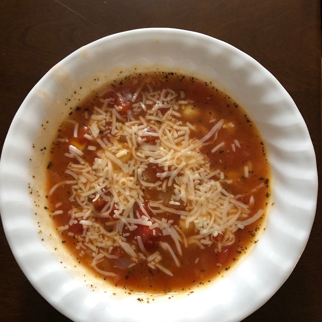 Italian Chickpea & Pasta Soup