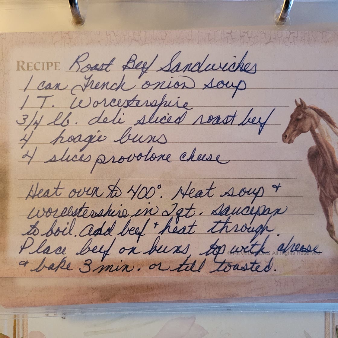 ROAST BEEF SANDWICHES