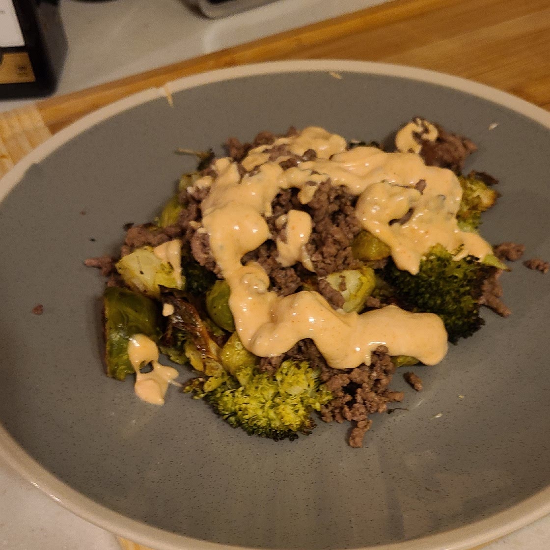 Beef & Veggie Bowls with Comeback Sauce