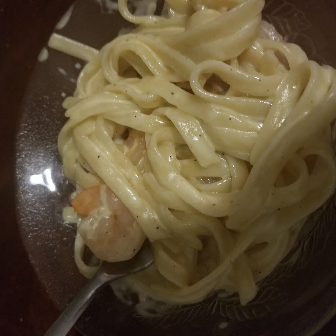Shrimp Alfredo