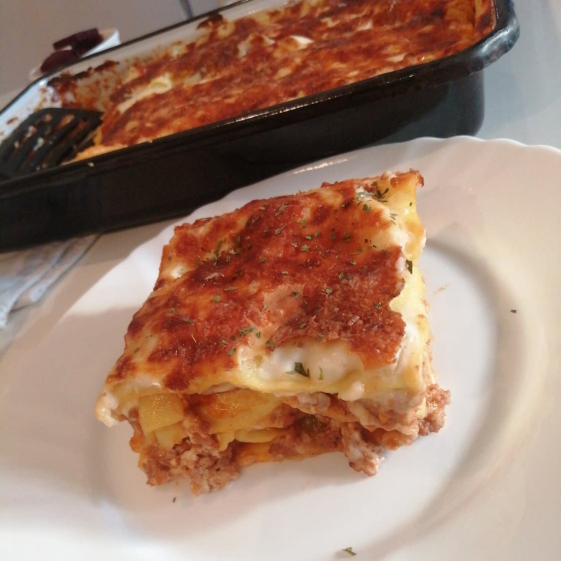 Classic Baked Lasagna Bolognese (Lasagne alla Bolognese) Recipe