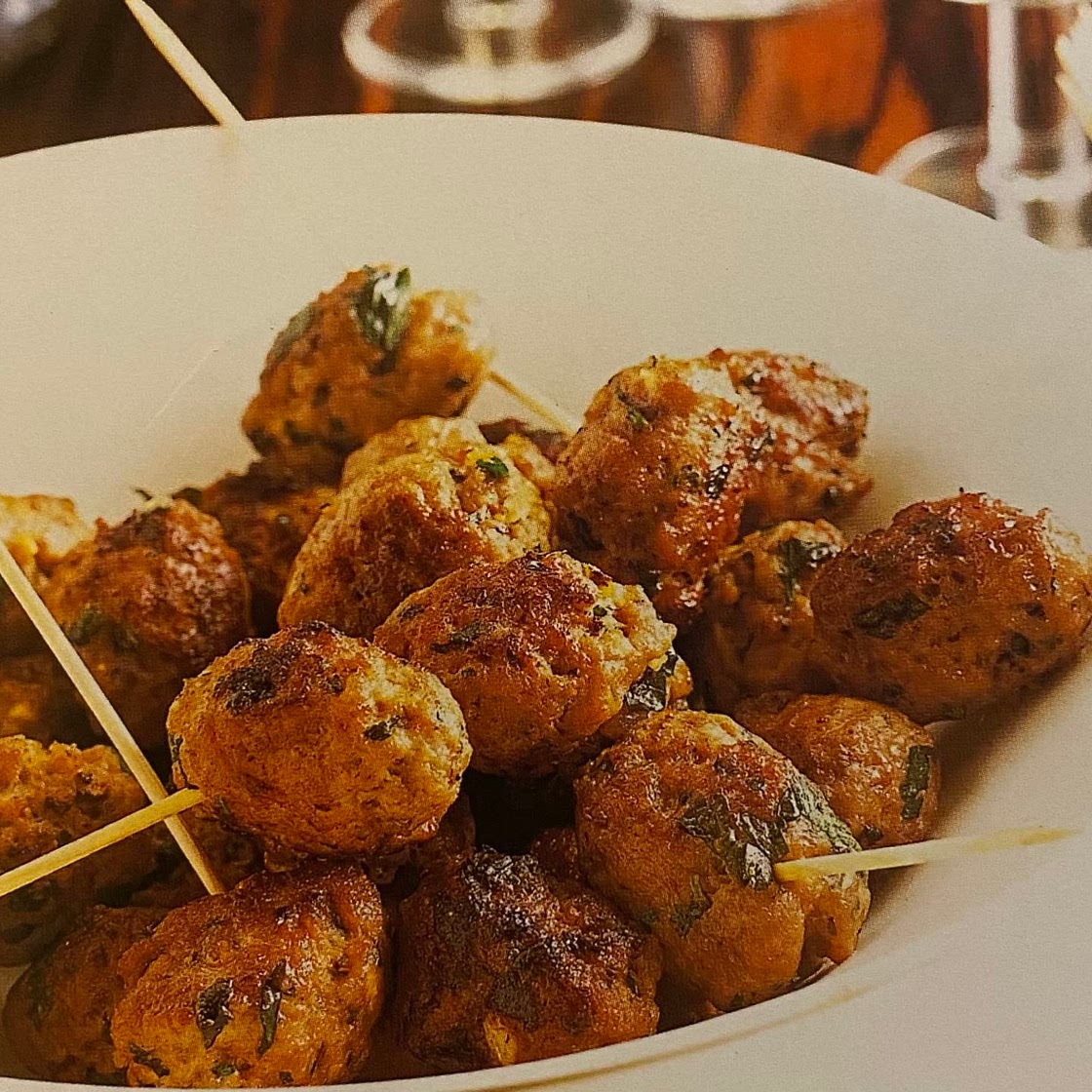 Lamb Koftas with Spicy Dipping Sauce 