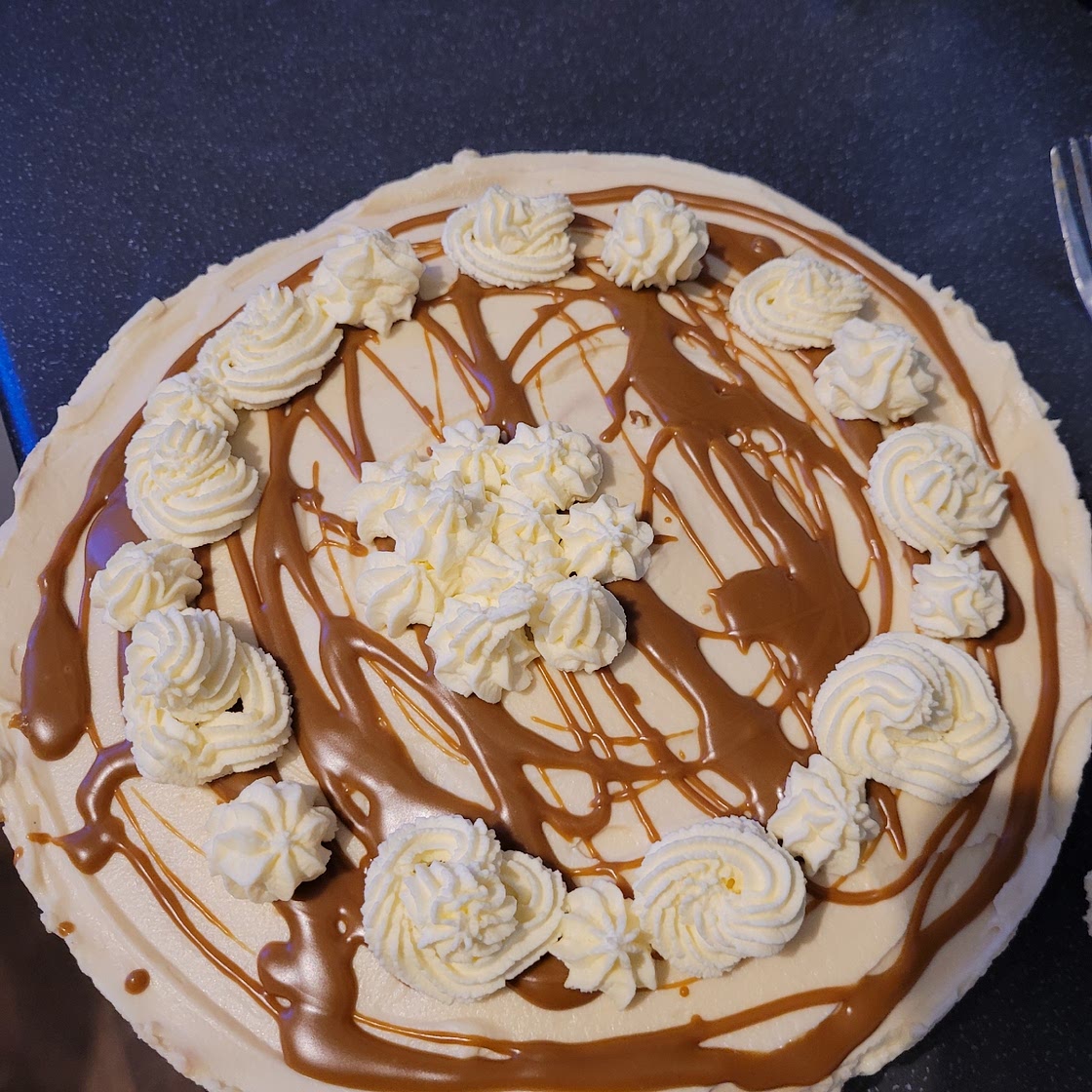 White Chocolate Biscoff Swirl Cheesecake!