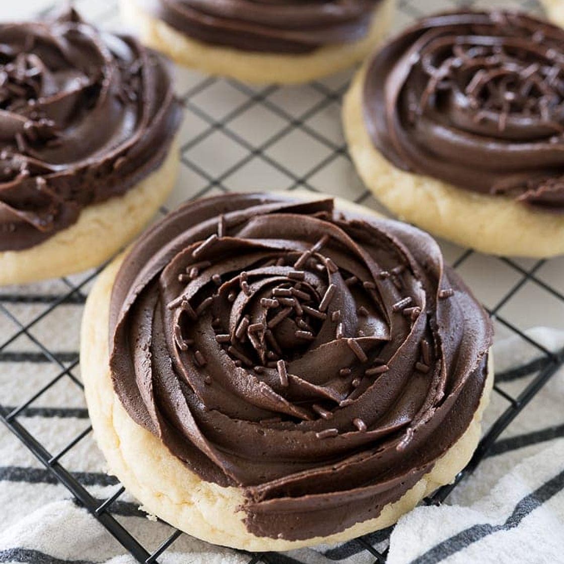 Copycat Crumbl Chocolate Cupcake Cookie