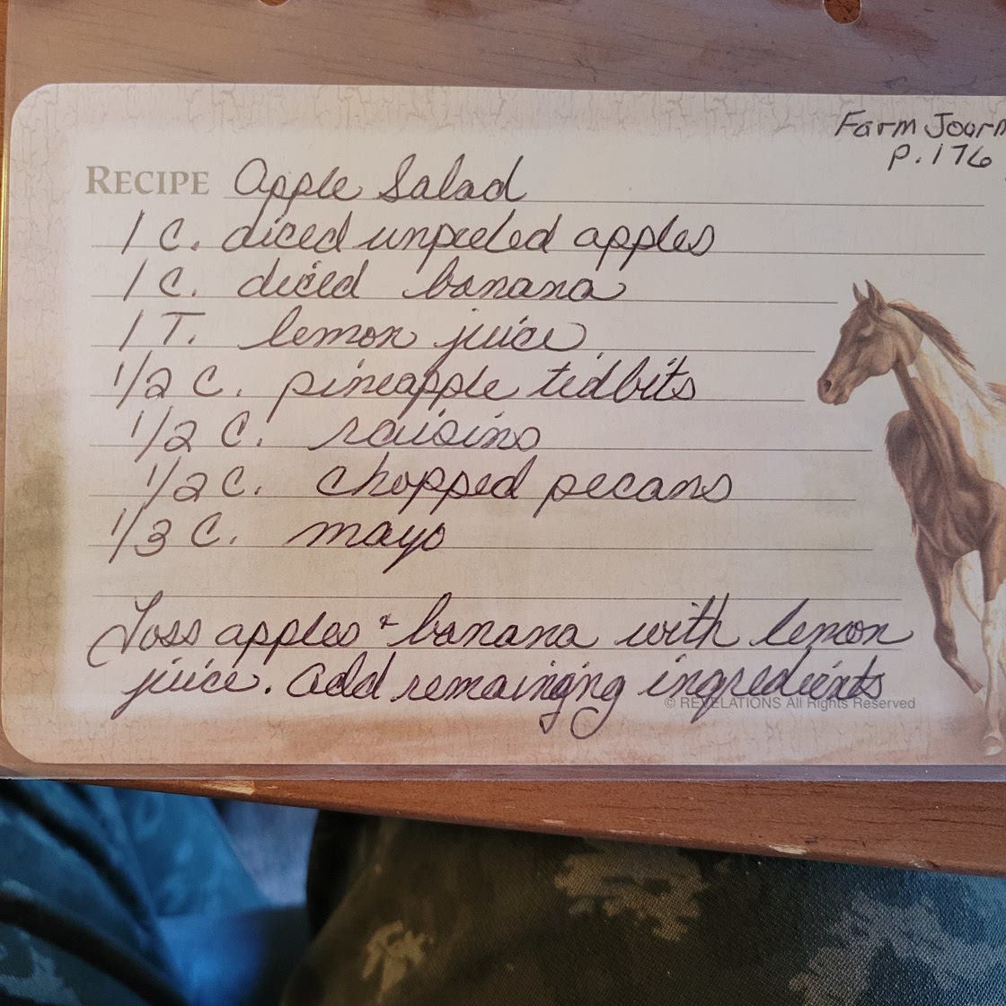 APPLE SALAD