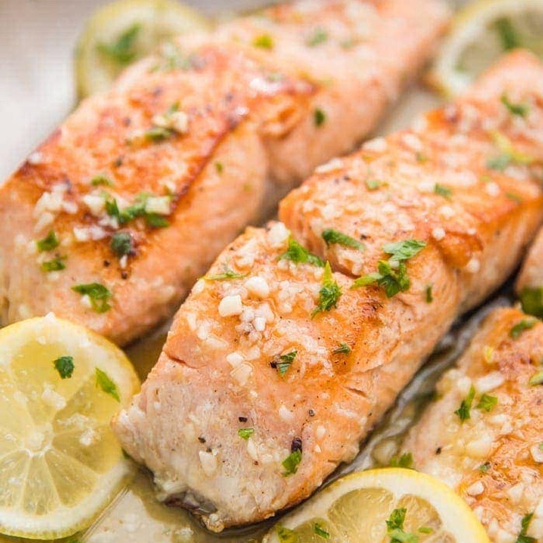 Lemon Garlic Salmon (Whole30, Paleo, Low Carb, Keto)
