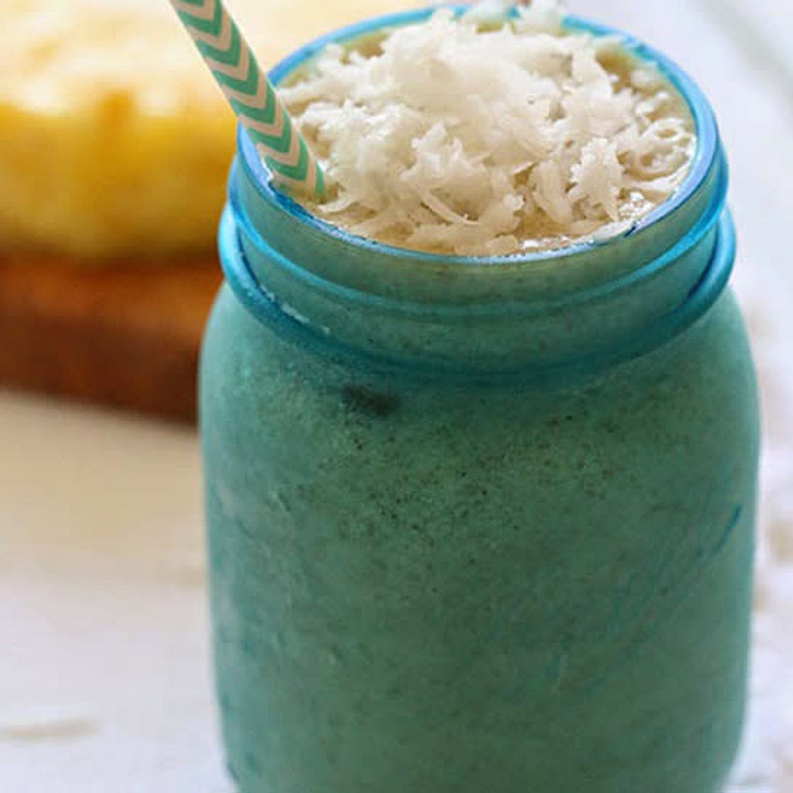Banana Pina Colada Smoothie