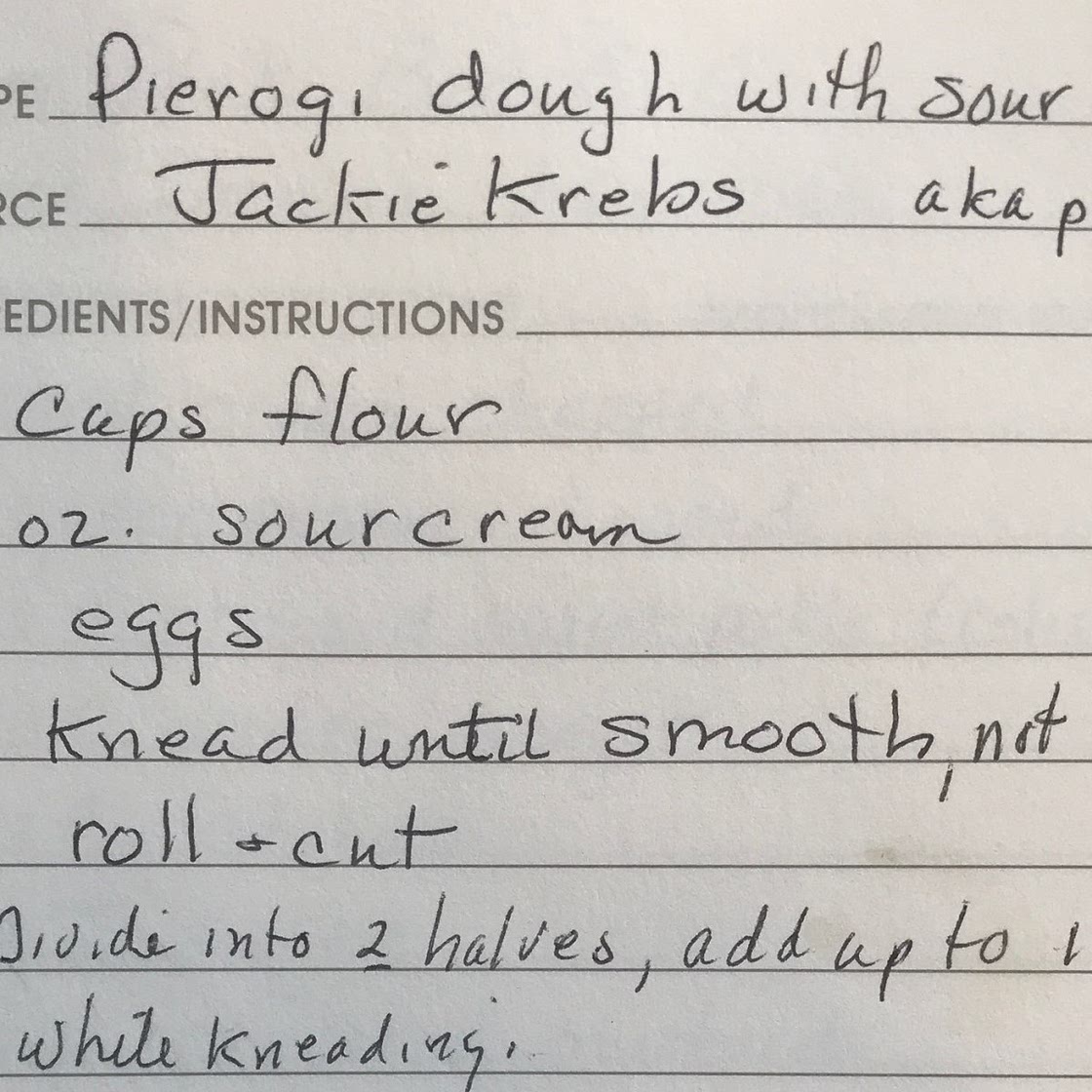 Pierogi dough