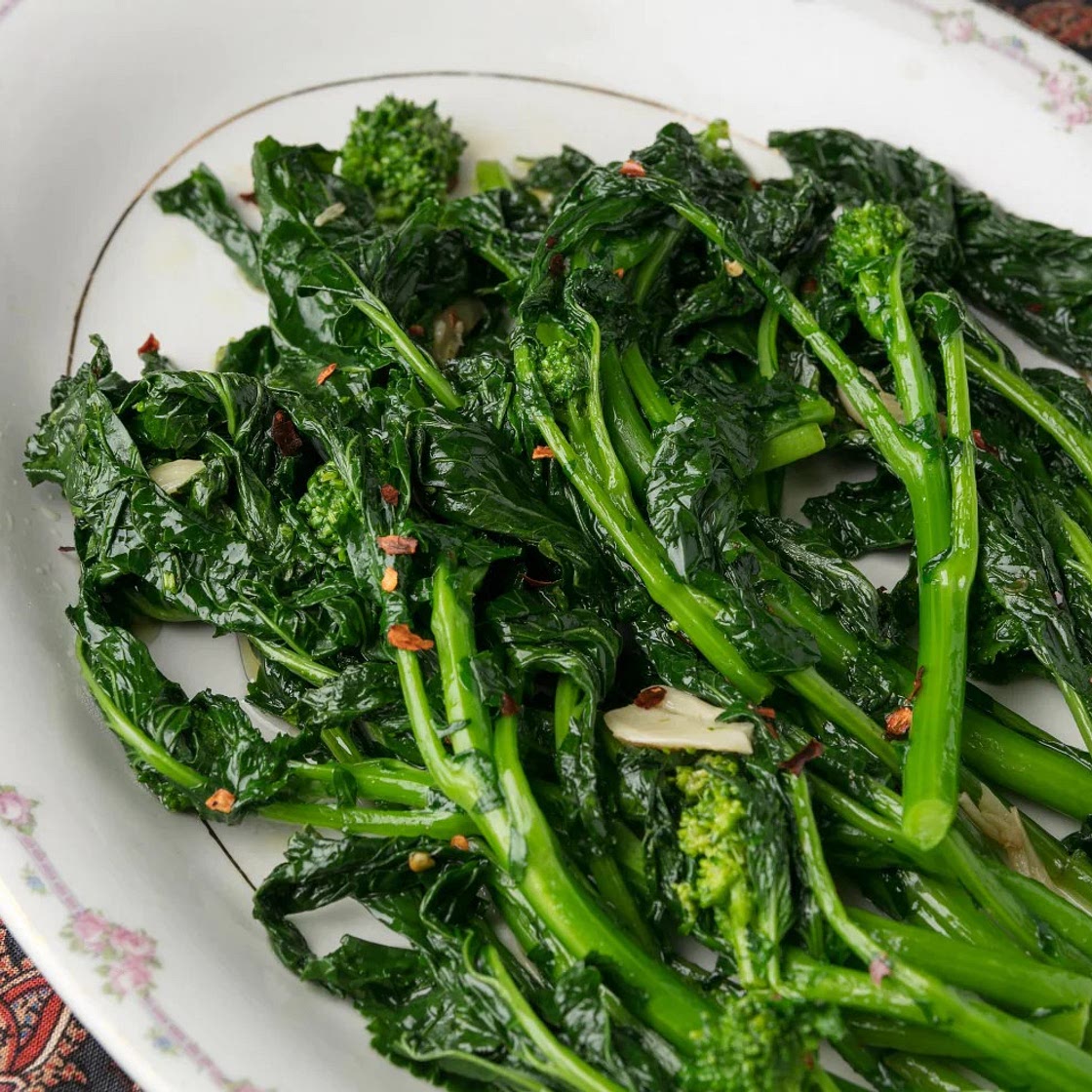 Sautéed broccoli rabe 